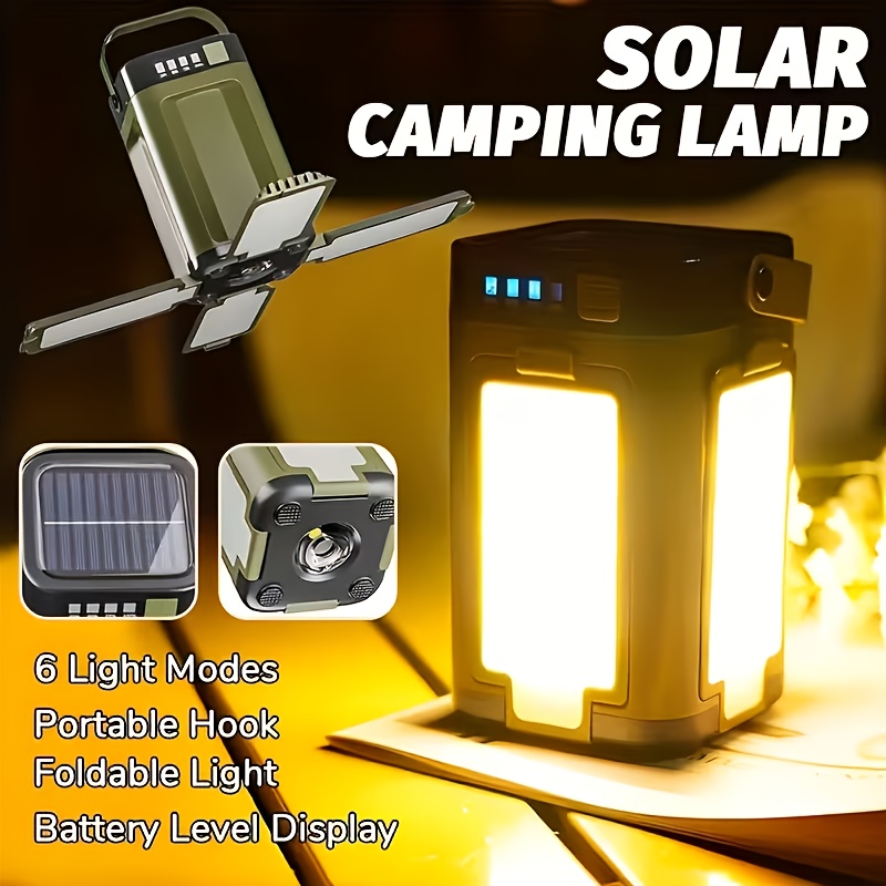Outdoor Camping Lamp - Solar Outdoor Portable Camping Light Solar