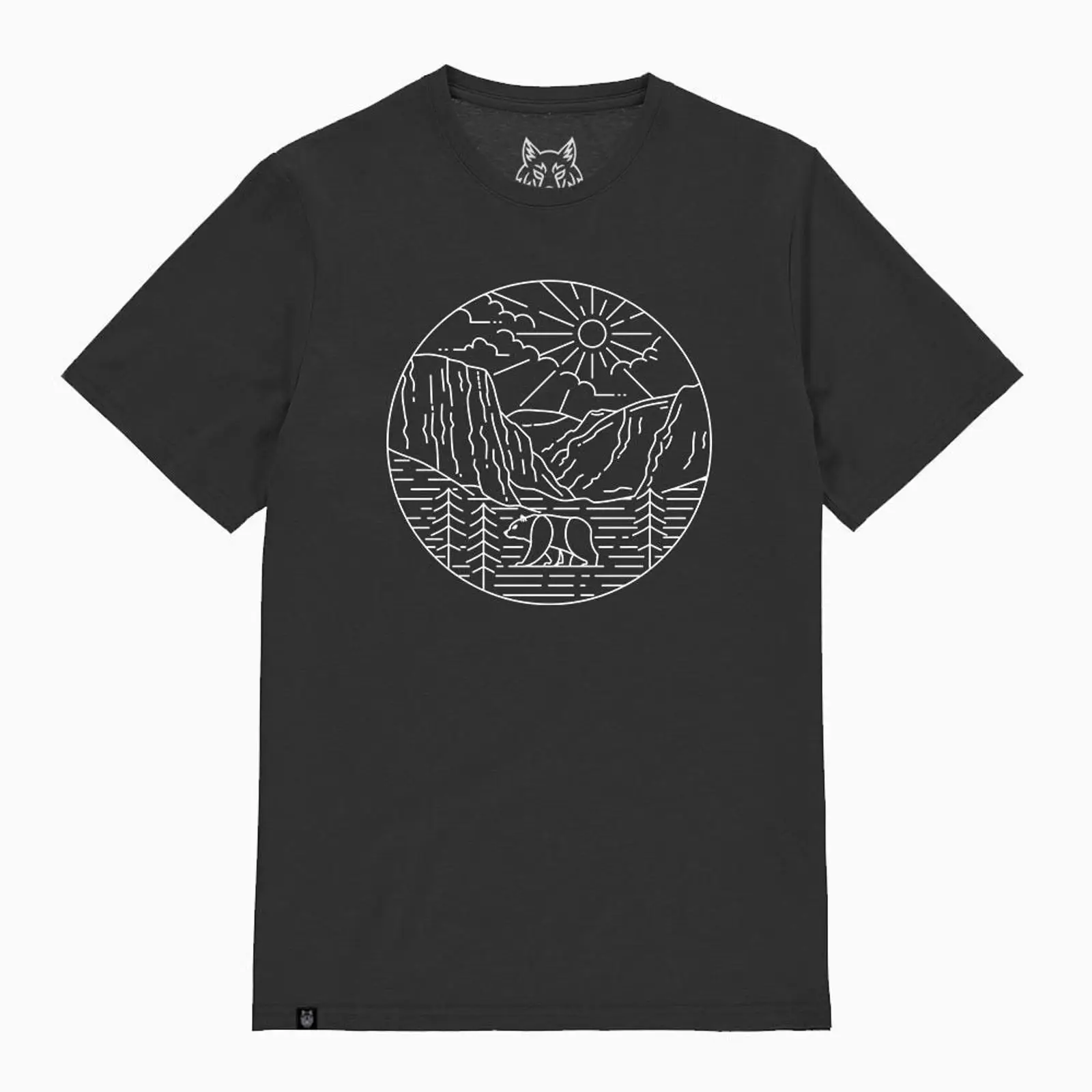 Outdoor Camping Yosemite - Yosemite National Park Bear Minimal Line