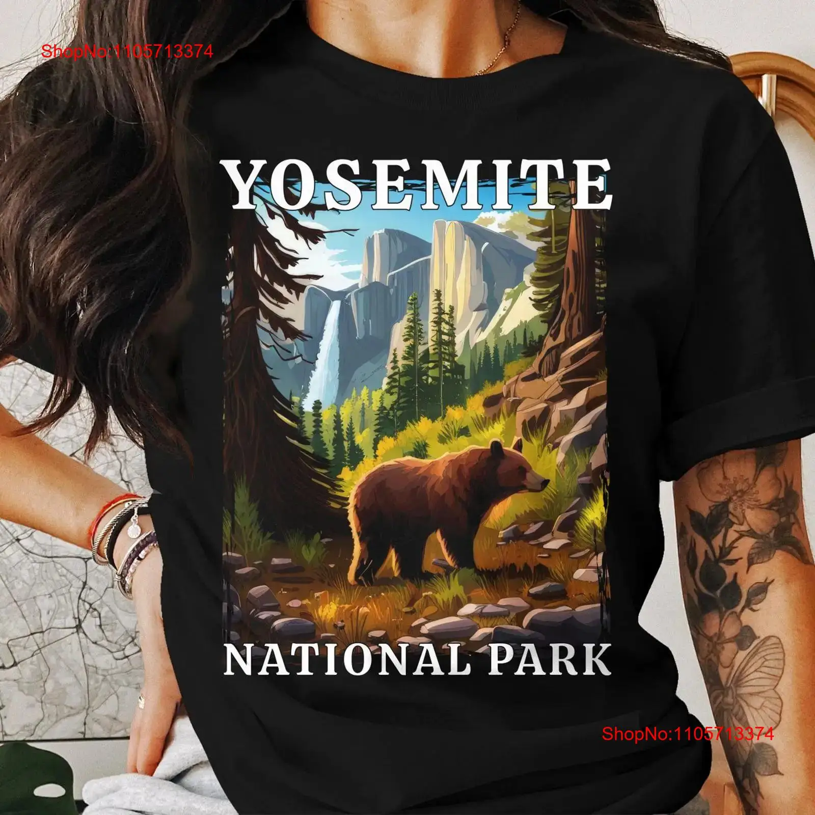 Outdoor Camping Yosemite - Yosemite National Park California Camping T