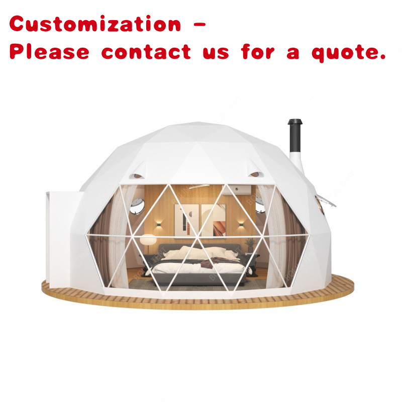 Outdoor Camping Exhibition - custom.Modern Outdoor PVC/Steel Starry Room Camping