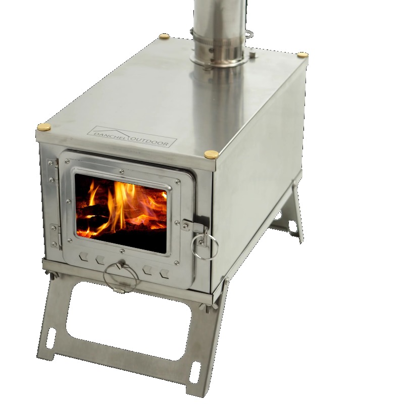 Outdoor Camping Stove Wood - 【Popular】DANCHEL S1 Foldable Tent Stove Outdoor