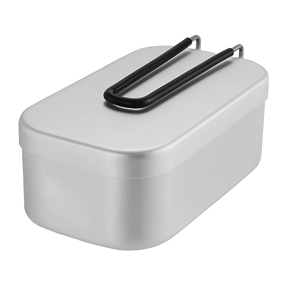 Outdoor Camping Uk - 800ML Aluminum Lunch Boxes Outdoor Camping