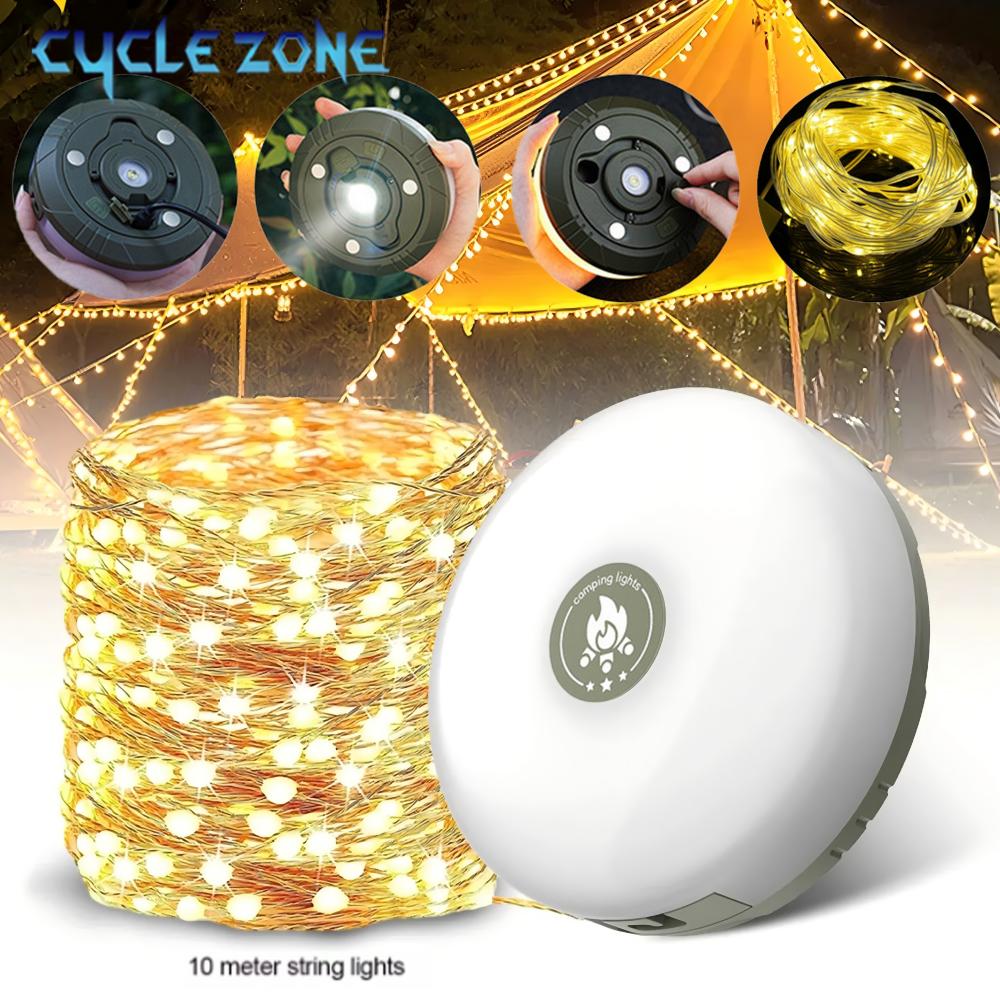 Outdoor Camping Lamp - LED Camping Lamp with Reel Strip