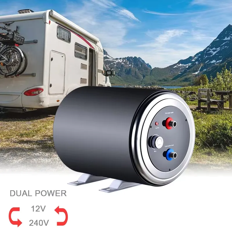 Outdoor Camping Hot Water Shower - 304 Stainless Steel Electric Water Heater