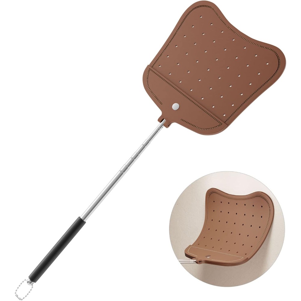 Outdoor Camping Tools - Telescopic and Extendable Fly Swatter with