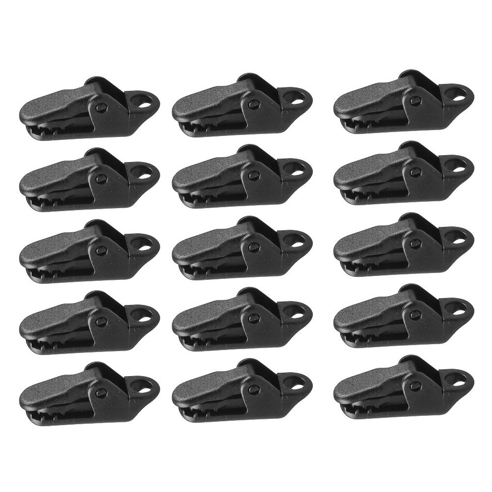 Outdoor Camping Tarp - 15 Pcs Rope Fixing Bungee Cord
