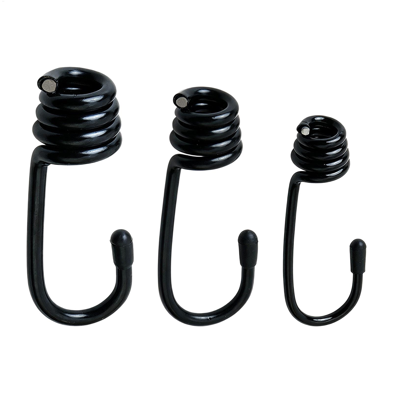 Outdoor Camping Tarp - Heavy-duty Metal elastic rope hooks Versatile
