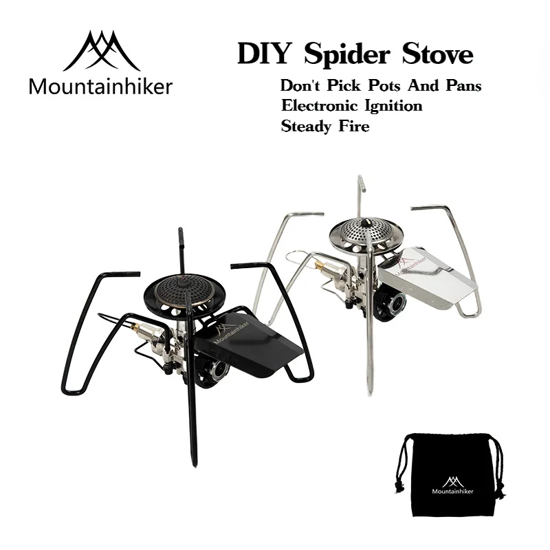 Outdoor Camping Stove Wood - MOUNTAINHIKER Spider Stove Outdoor Folding Lightweight