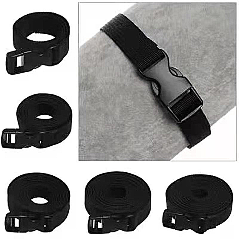 Outdoor Camping Tools - 1PC Travel Tied Black Durable Nylon