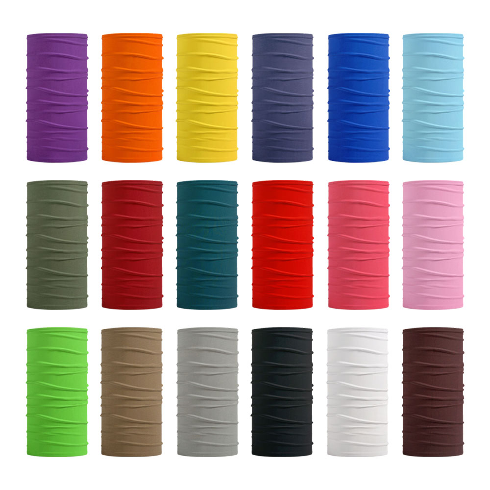 Trekking Gaiters - Seamless Solid Color Bandanas Men Women
