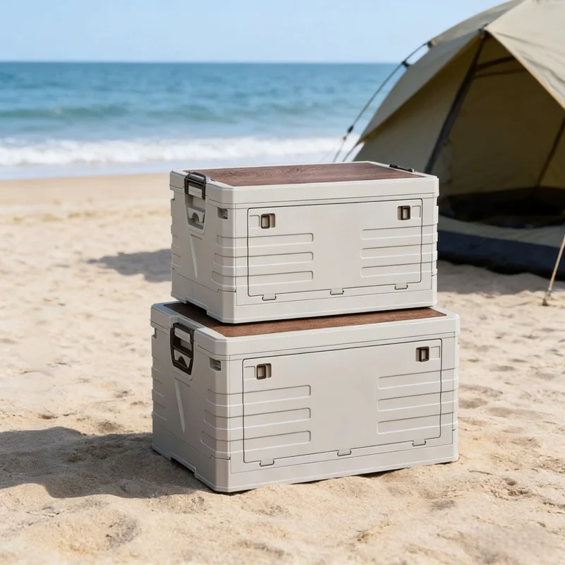Outdoor Camping Storage Box - Car Storage Bin Outdoor Camping Foldable