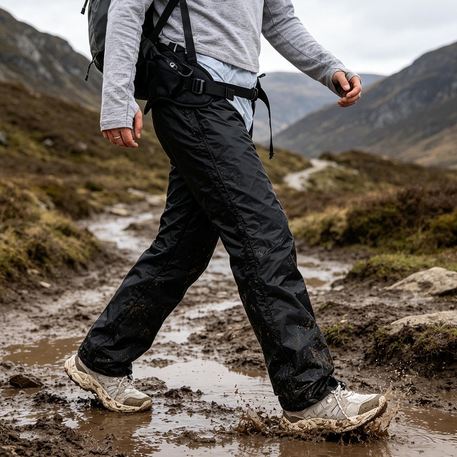 Trekking Gaiters - Leg Gaiters For Men Adjustable Waterproof
