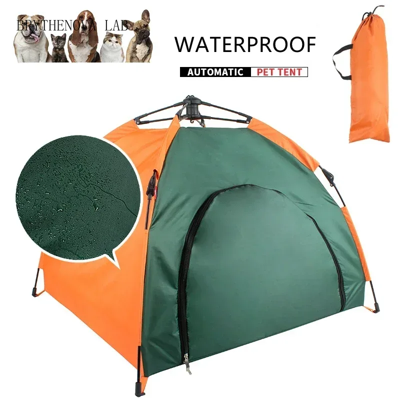 Outdoor Camping Dog Kennel - Dog House Tent Cat Bed Pet