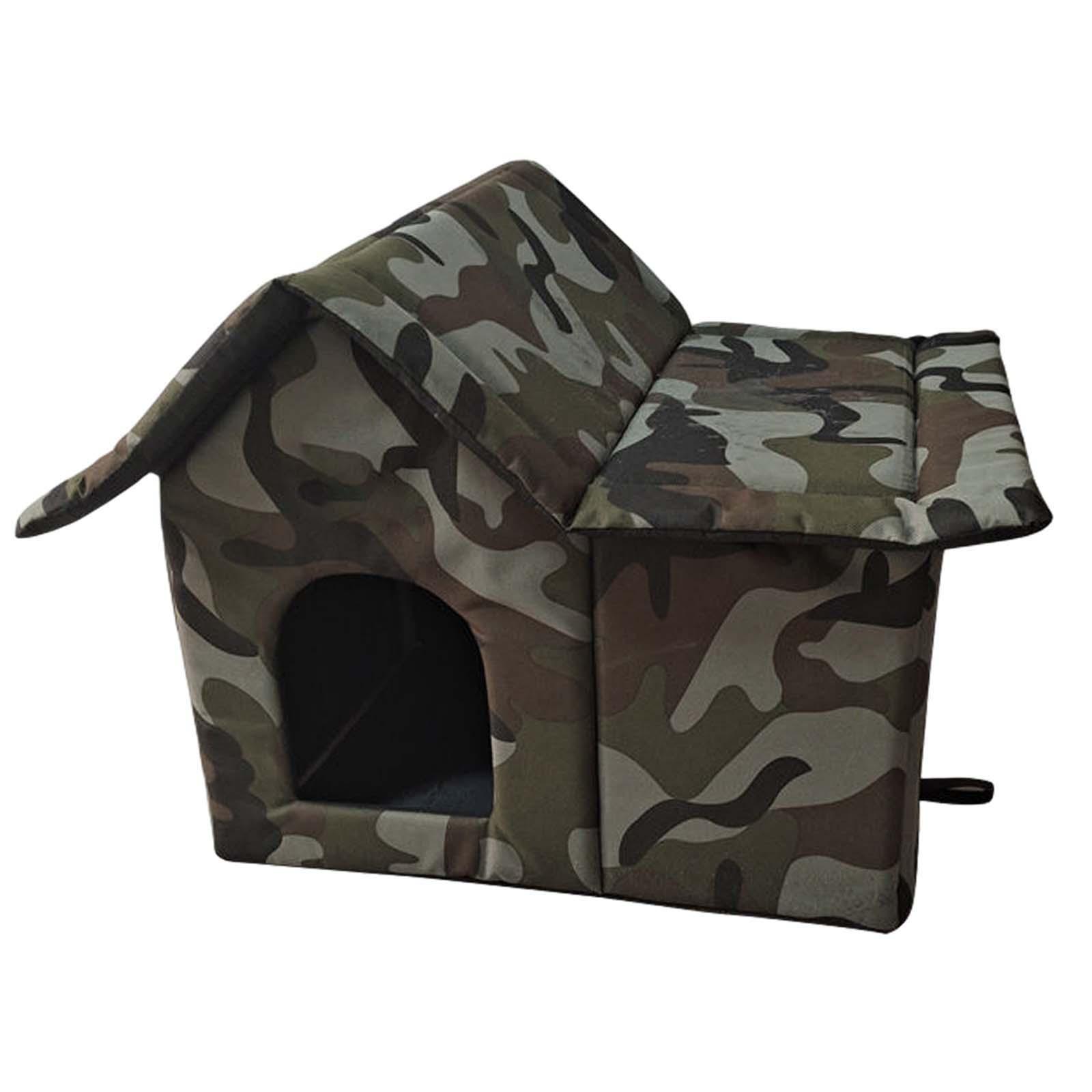 Outdoor Camping Dog Kennel - Feral Pet Kennel Cave House Outdoor