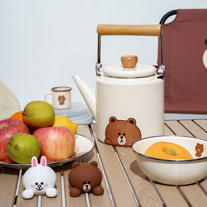 LINE FRIENDS Brown Cony Sally  - Outdoor Camping Korea review and price