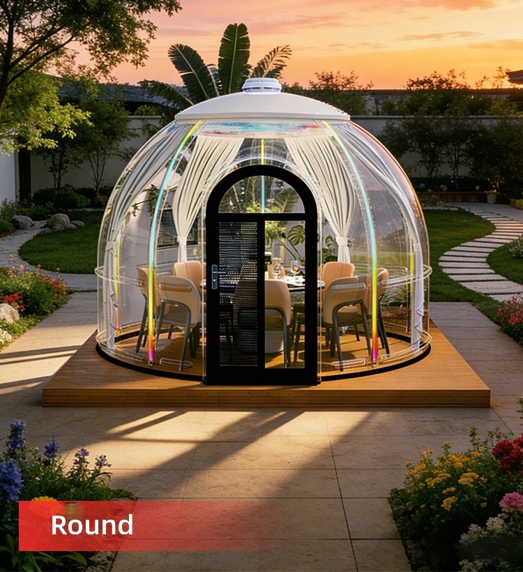 Transparent Dome Bubble House, - Outdoor Camping Exhibition review and price