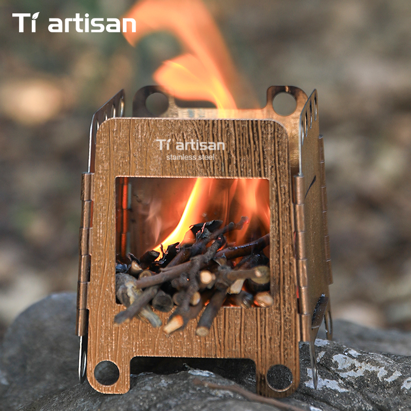 Tiartisan Stainless Steel Camp - Outdoor Camping Stove Wood review and price