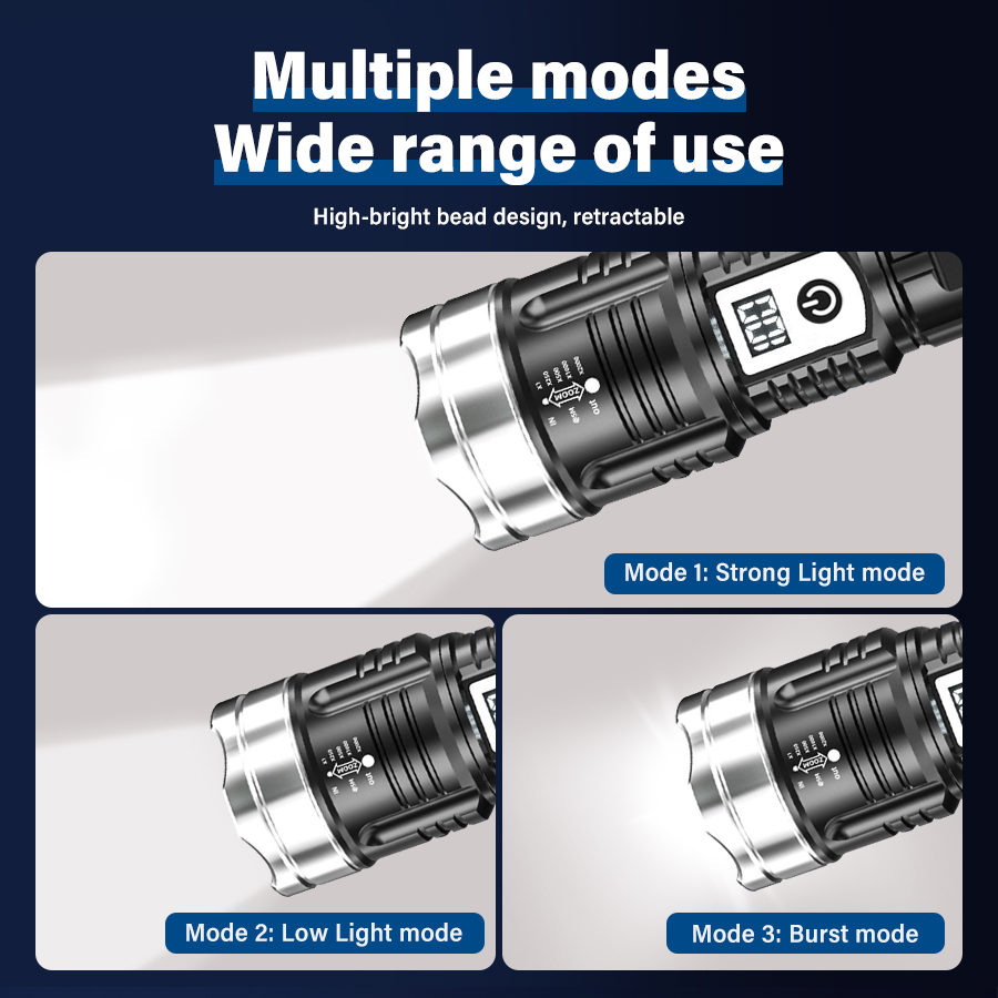High Power 200000LM LED Flashl - Outdoor Camping Lamp review and price