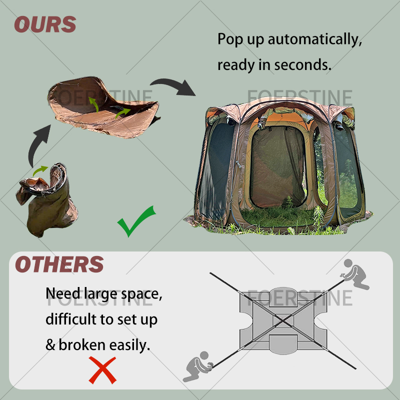 Outdoor Camping Tent 6 Person  - Outdoor Camping Glamping review and price