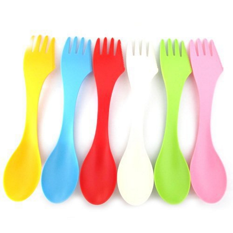6PCS 3-in-1 Camp Utensils Set  - Outdoor Camping Uk review and price