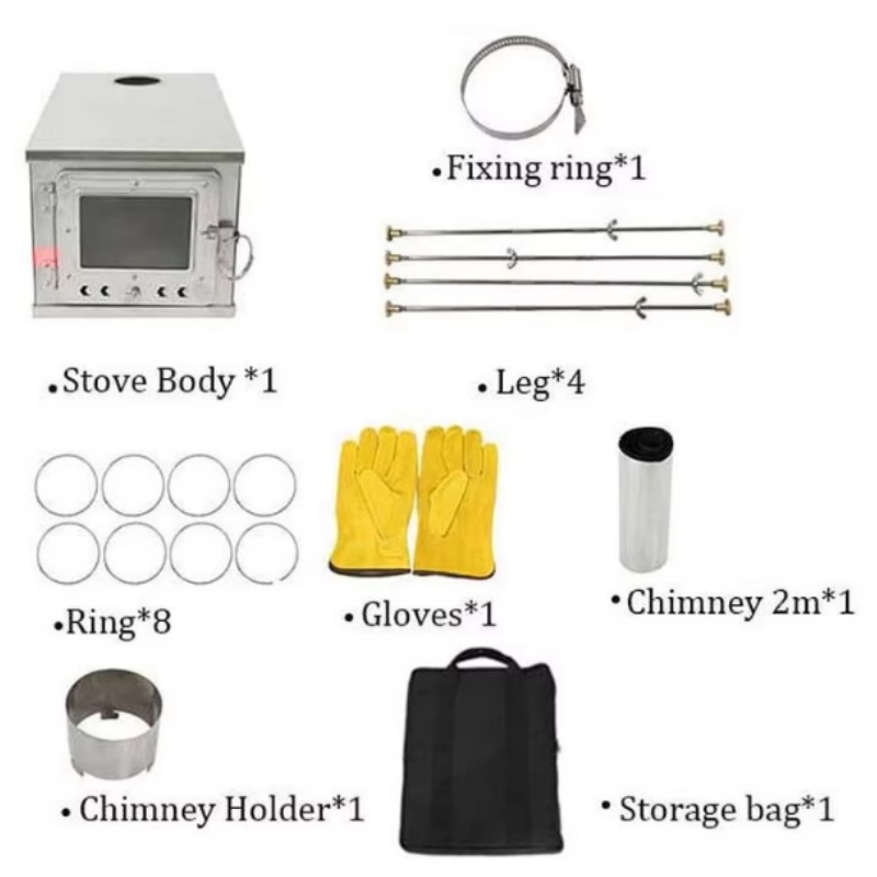 Foldable  Tent Stove Lightweig - Outdoor Camping Stove Wood review and price