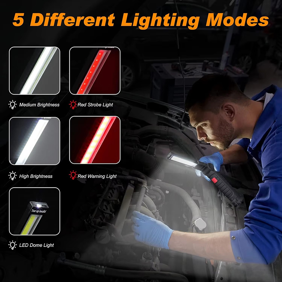 Portable LED Flashlight with M - Outdoor Camping Lamp review and price
