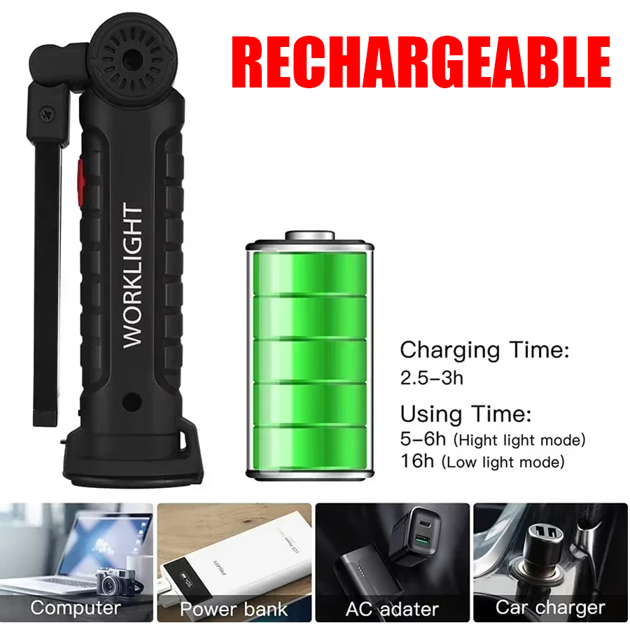 Portable LED Flashlight with M - Outdoor Camping Lamp review and price