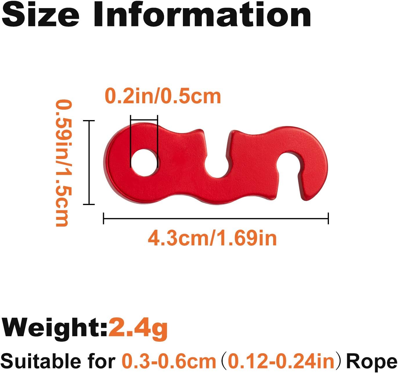 20Pcs Aluminum Alloy Tent Guyl - Outdoor Camping Tarp review and price