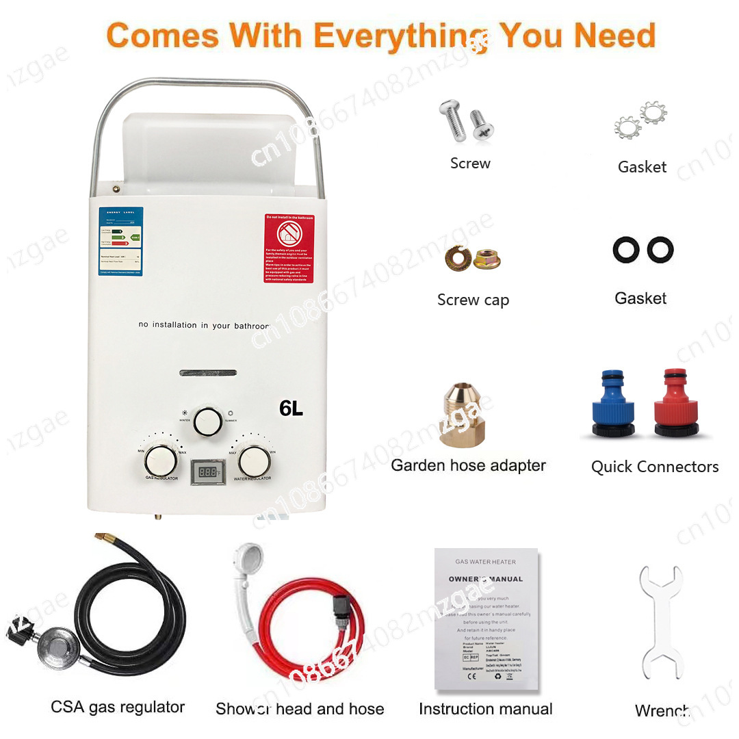 New Tankless Water Heater Outd - Outdoor Camping Hot Water Shower review and price