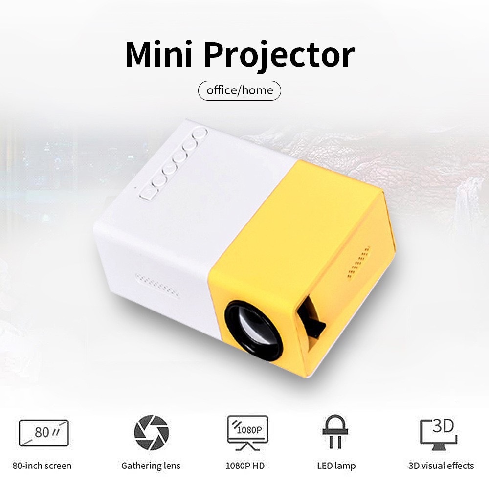 YG300 Home HD mini projector w - Outdoor Camping Tv review and price