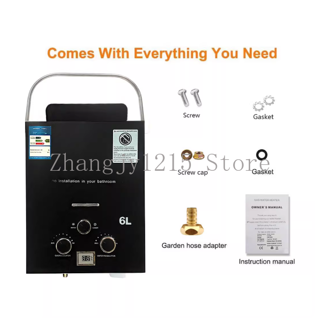 Propane LPG  Gas Tankless Wate - Outdoor Camping Hot Water Shower review and price