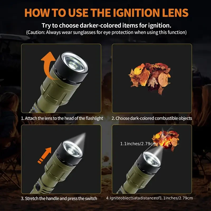 Ultra Powerful Flashlight Conc - Outdoor Camping Lamp review and price