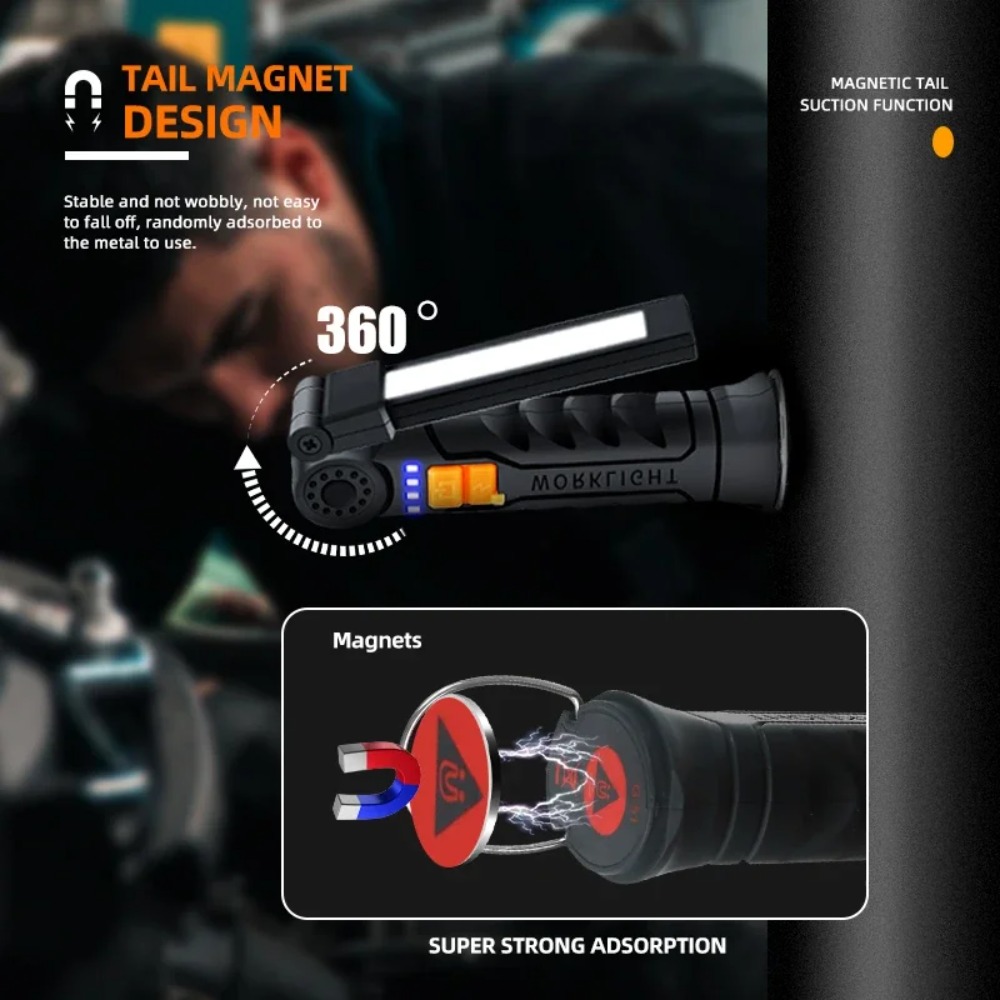 Portable COB LED Flashlight US - Outdoor Camping Lamp review and price
