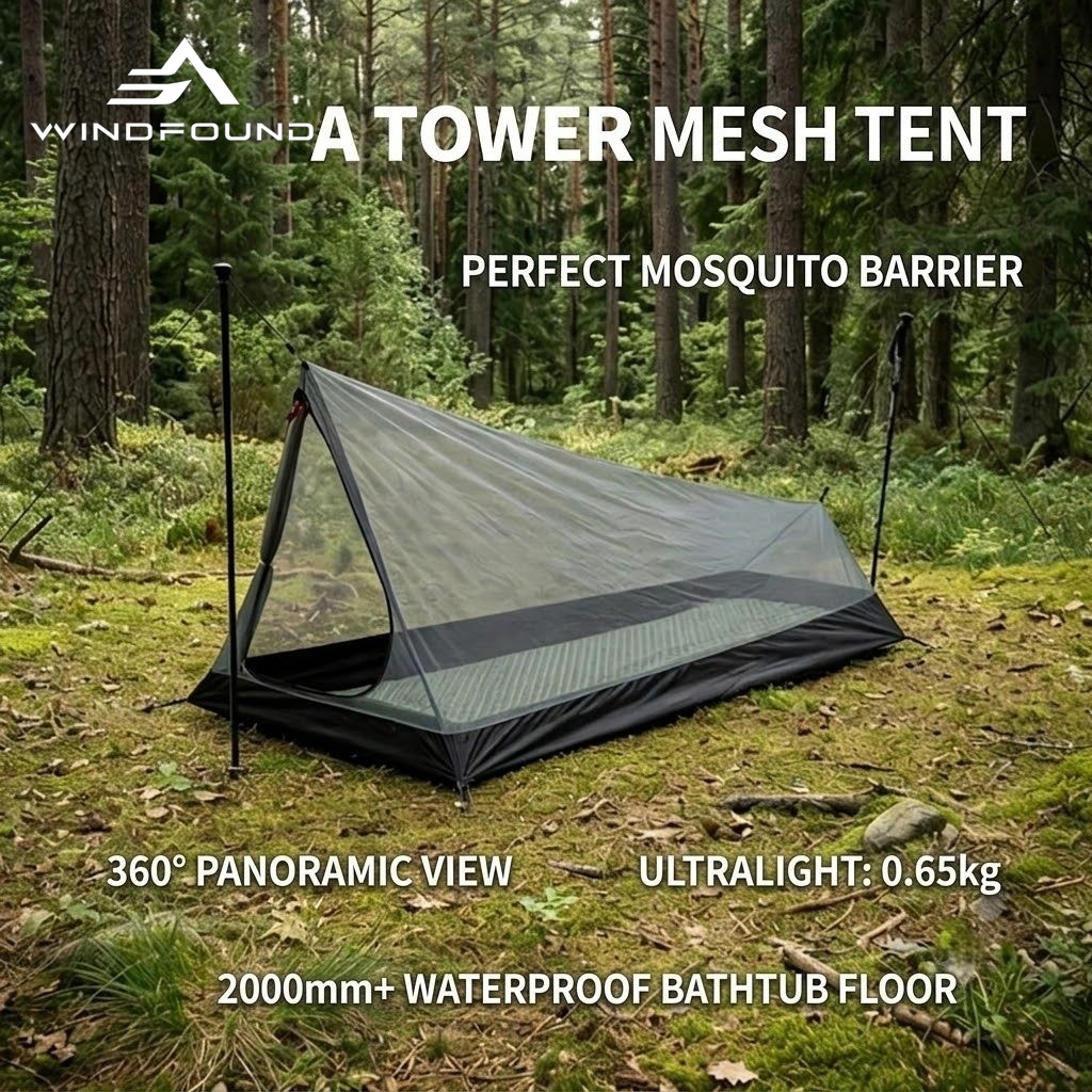 1-Person Ultralight Mesh Inner - Outdoor Camping Solo review and price