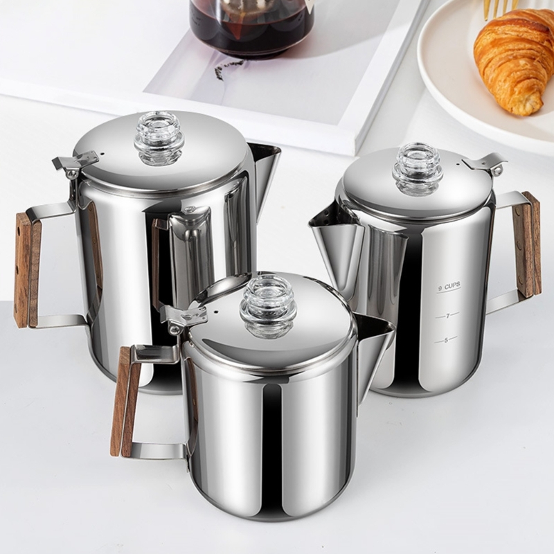Sturdy Nonrust Steel Camping C - Camp Percolator Coffee review and price