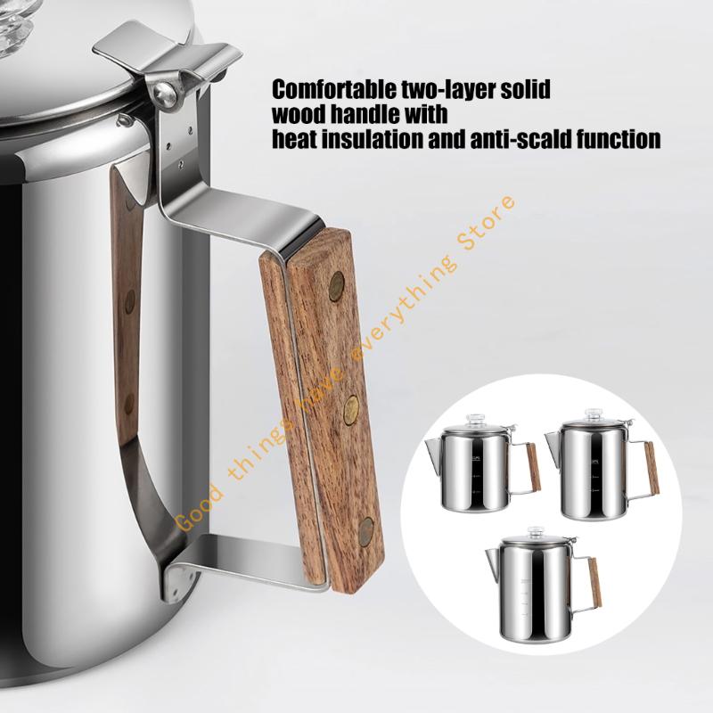 Sturdy Nonrust Steel Camping C - Camp Percolator Coffee review and price