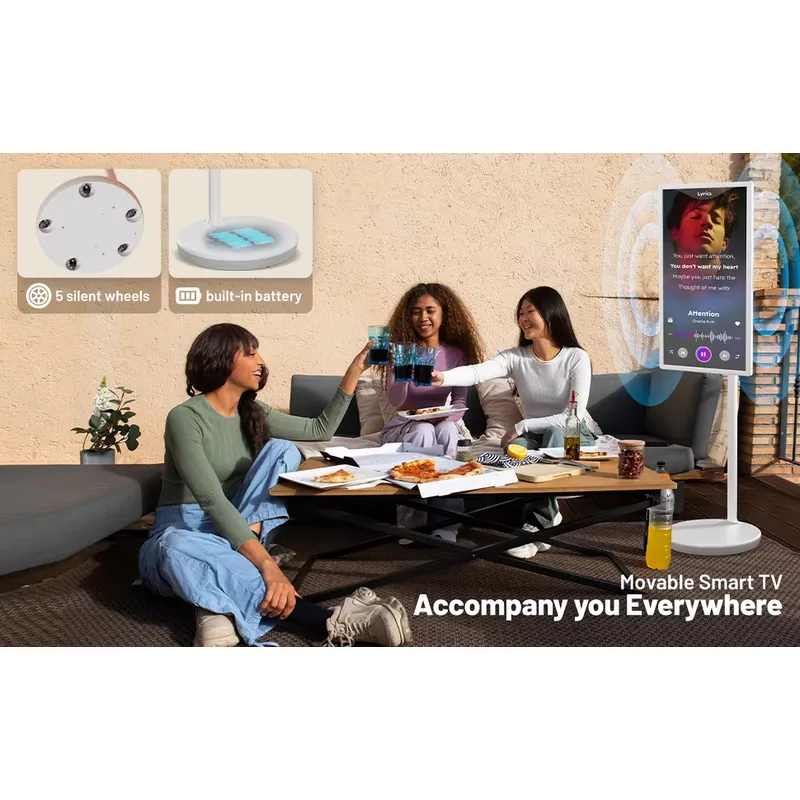 24 Inch Portable Mobile TV Sma - Outdoor Camping Tv review and price