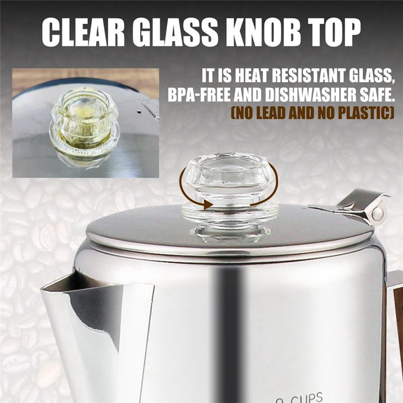 HOT Coffee Percolators Stoveto - Camp Percolator Coffee review and price