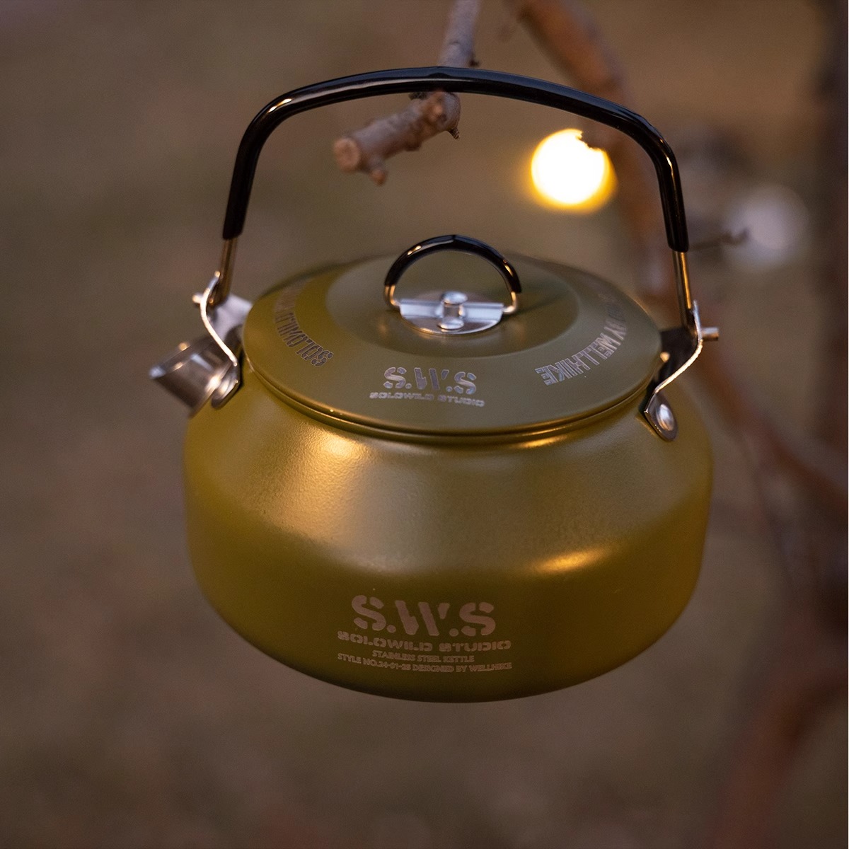 Outdoor Water Kettle Mini 0.8L - Outdoor Camping Solo review and price