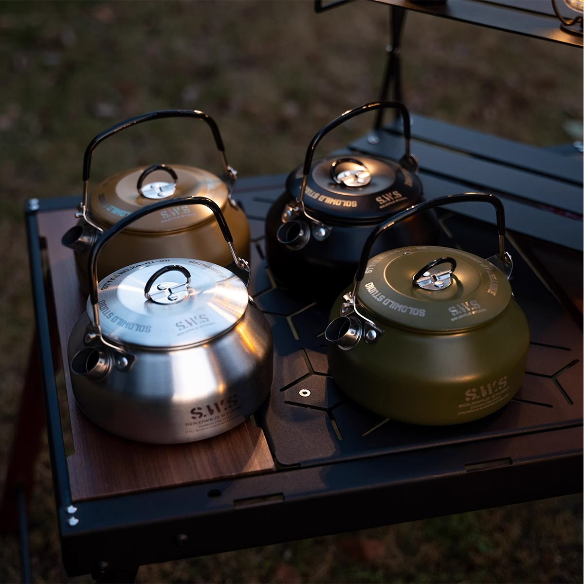 Outdoor Water Kettle Mini 0.8L - Outdoor Camping Solo review and price