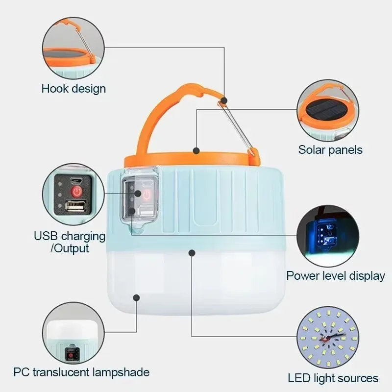 Solar Camping Lantern Recharge - Outdoor Camping Lamp review and price