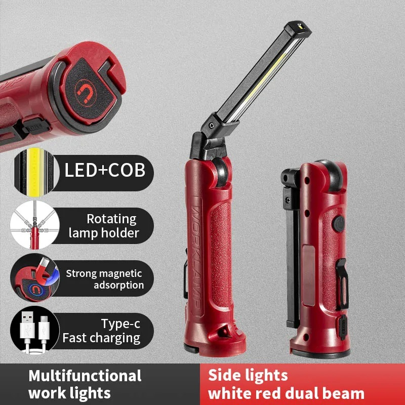 COB LED Work Light Rechargeabl - Outdoor Camping Lamp review and price