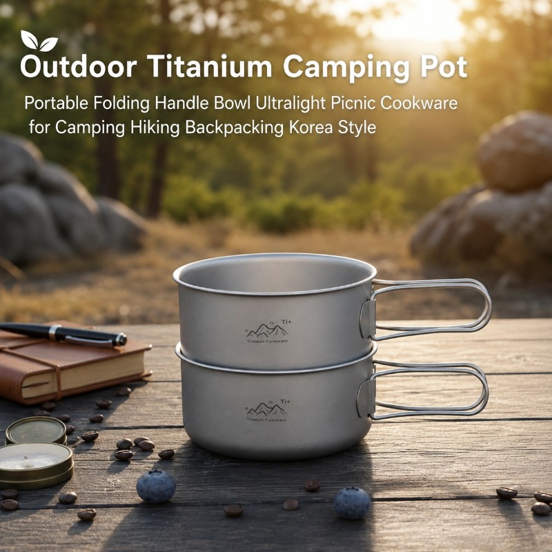 Outdoor Titanium Camping Pot P - Outdoor Camping Korea review and price
