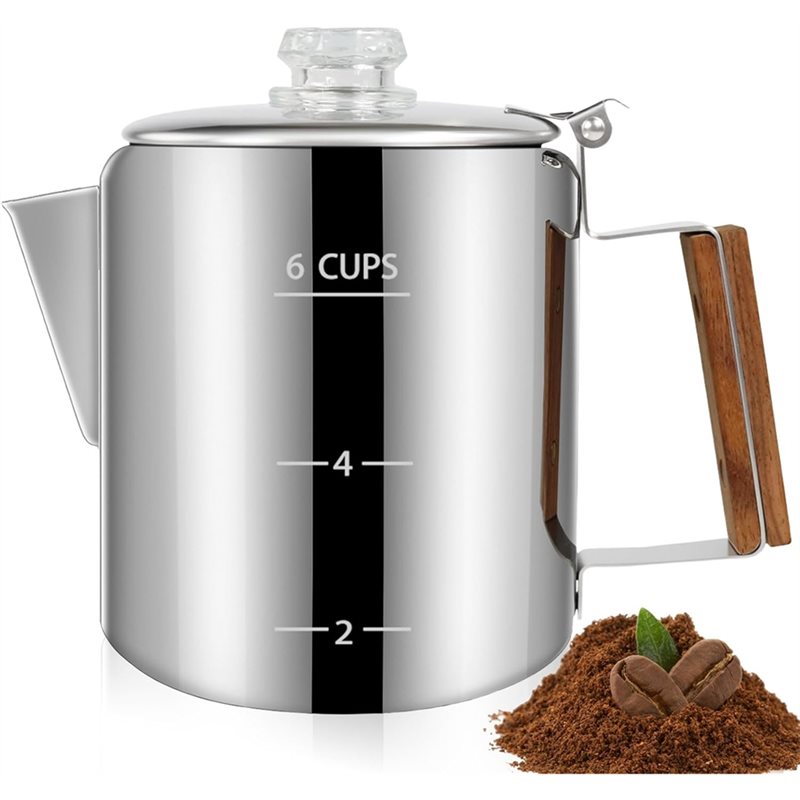 NOCM Coffee Pot 6 Cup Percolat - Camp Percolator Coffee review and price
