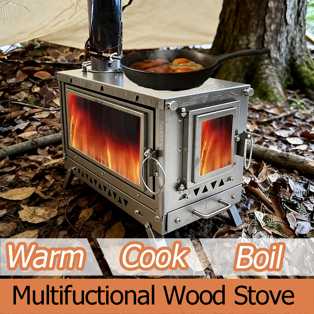 DANCHEL T3 Titanium Tent Stove - Outdoor Camping Stove Wood review and price