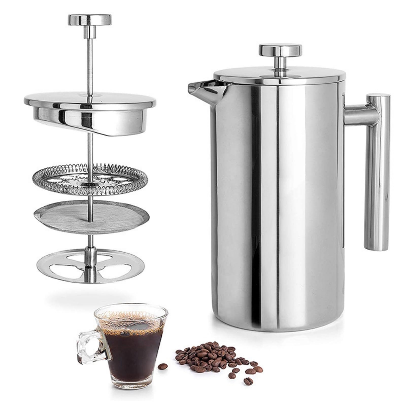 Portable French Press Stainles - Camp Percolator Coffee review and price