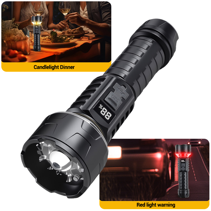 COB LED Flashlight Rechargeabl - Outdoor Camping Lamp review and price