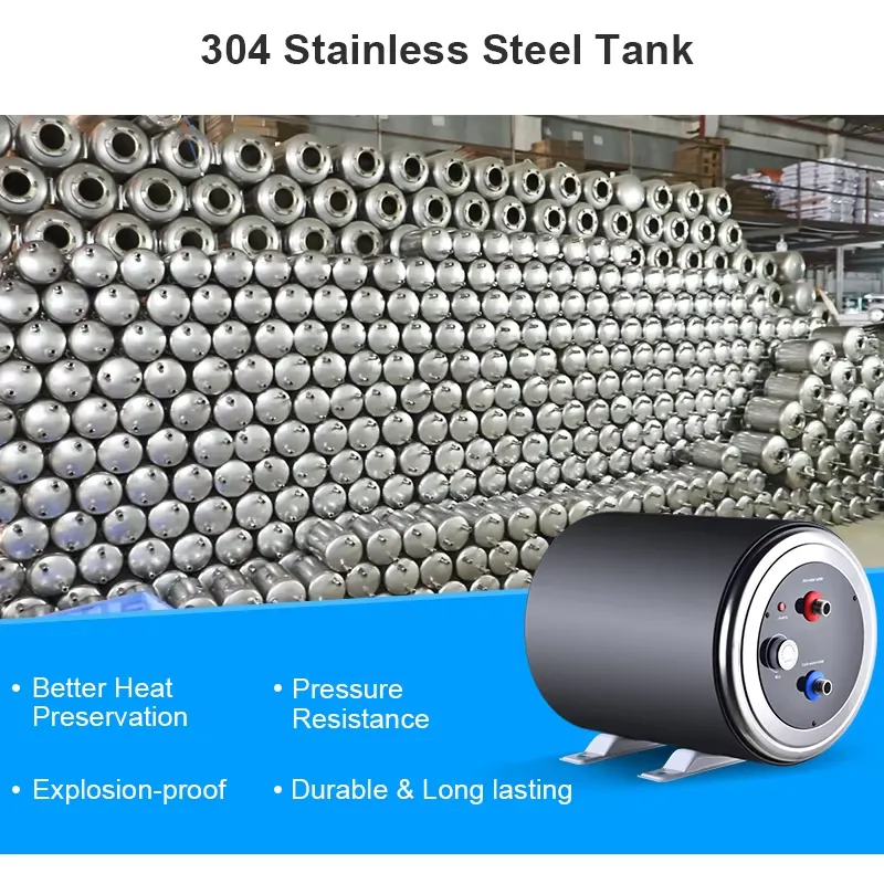304 Stainless Steel Electric W - Outdoor Camping Hot Water Shower review and price