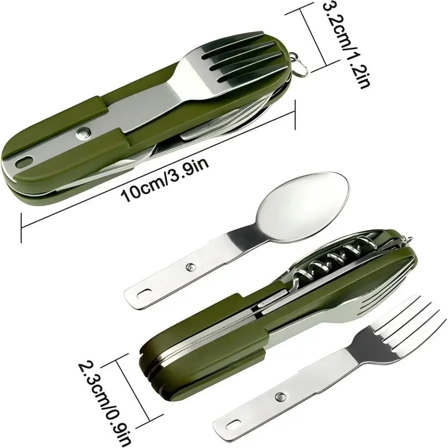 Camping Gear 5-in-1 Stainless  - Outdoor Camping Uk review and price