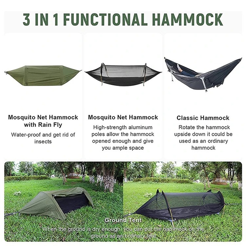 3-in-1 Tunnel Mosquito Net Ham - Outdoor Camping Solo review and price